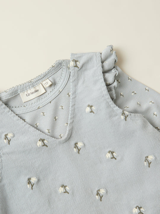 Lil' Atelier MINI NELLY SL CORD SPENCER  - Mirage Gray