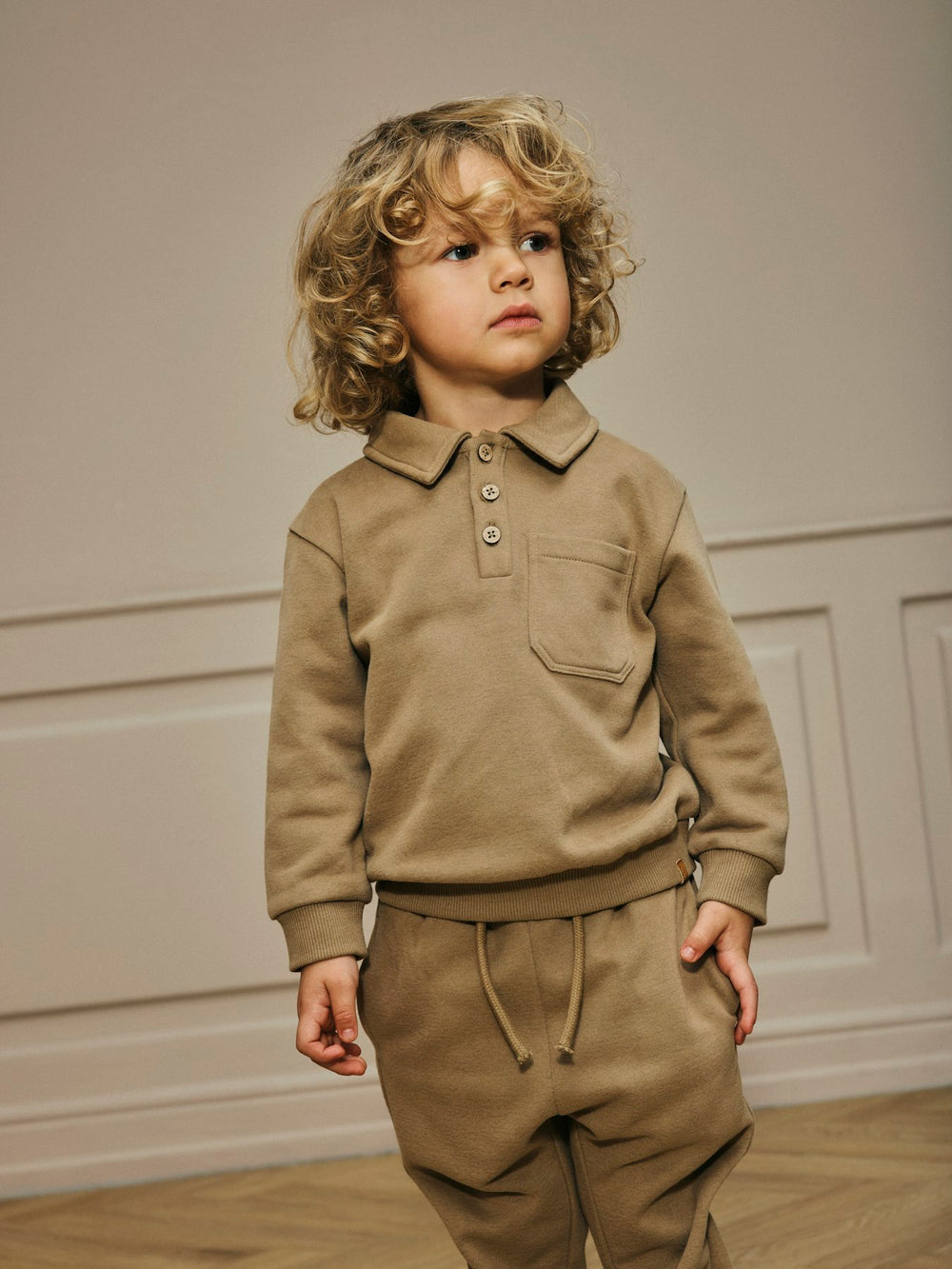 Lil' Atelier Mini ILONDON REN SWEAT PANT - Sepia Tint