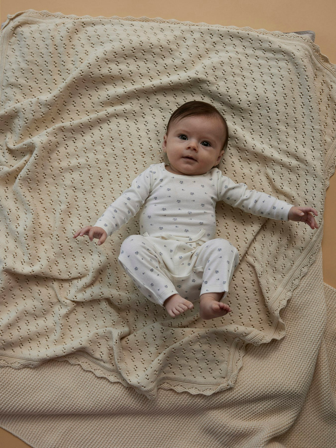 Lil' Atelier BABY LAGO MIO LS SLIM BODY - Coconut Milk | Blueberry