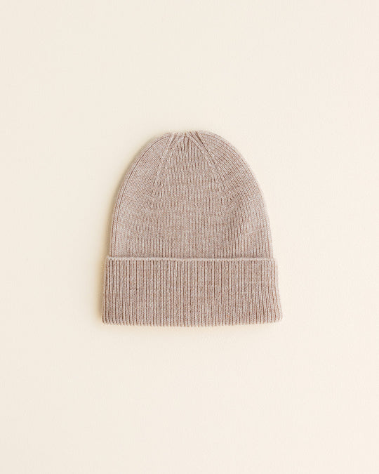 hvid | Beanie Fonzie Newborn - Sand