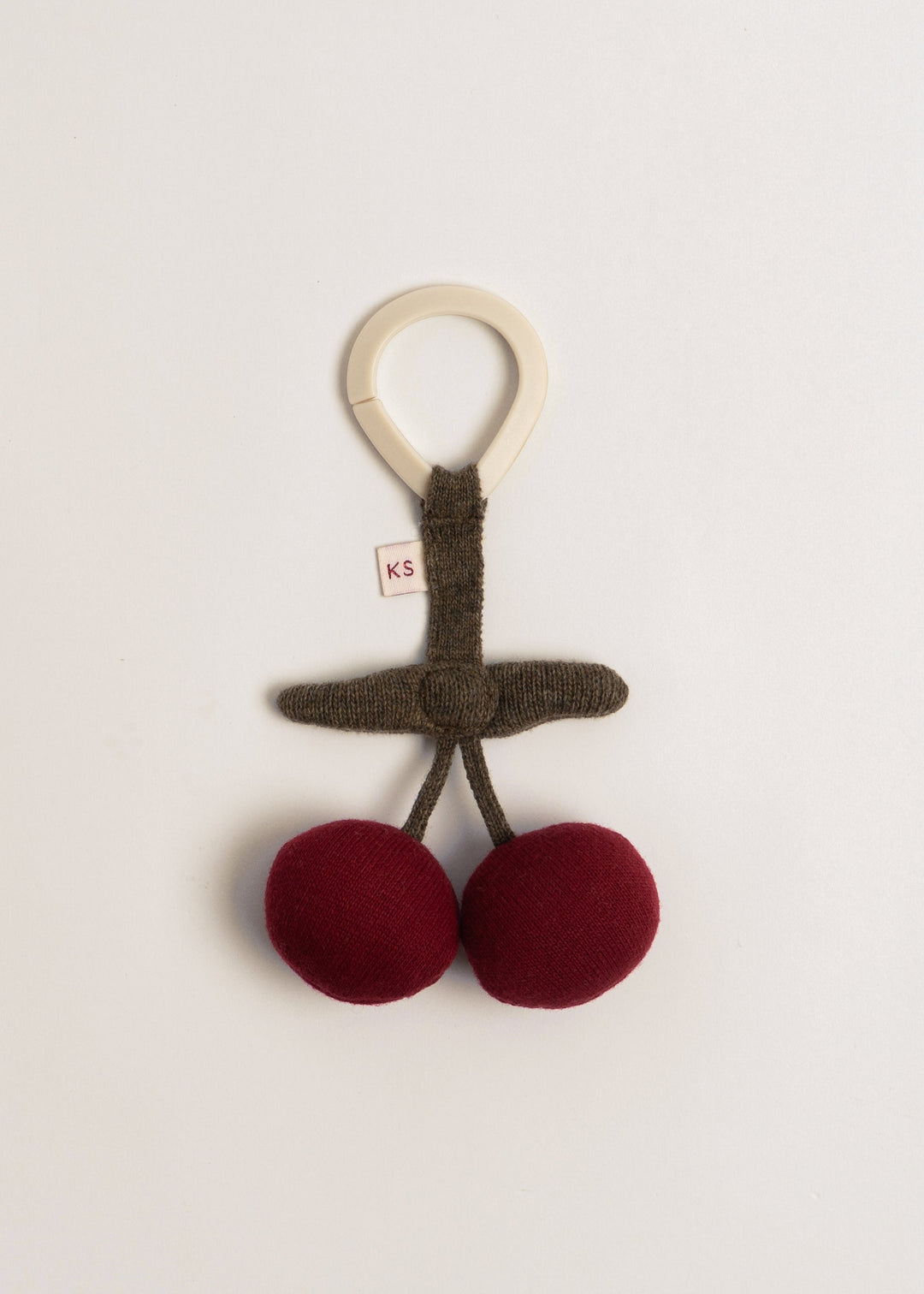 Konges Sløjd | Cherry Pram Toy vognleke – Red/Army
