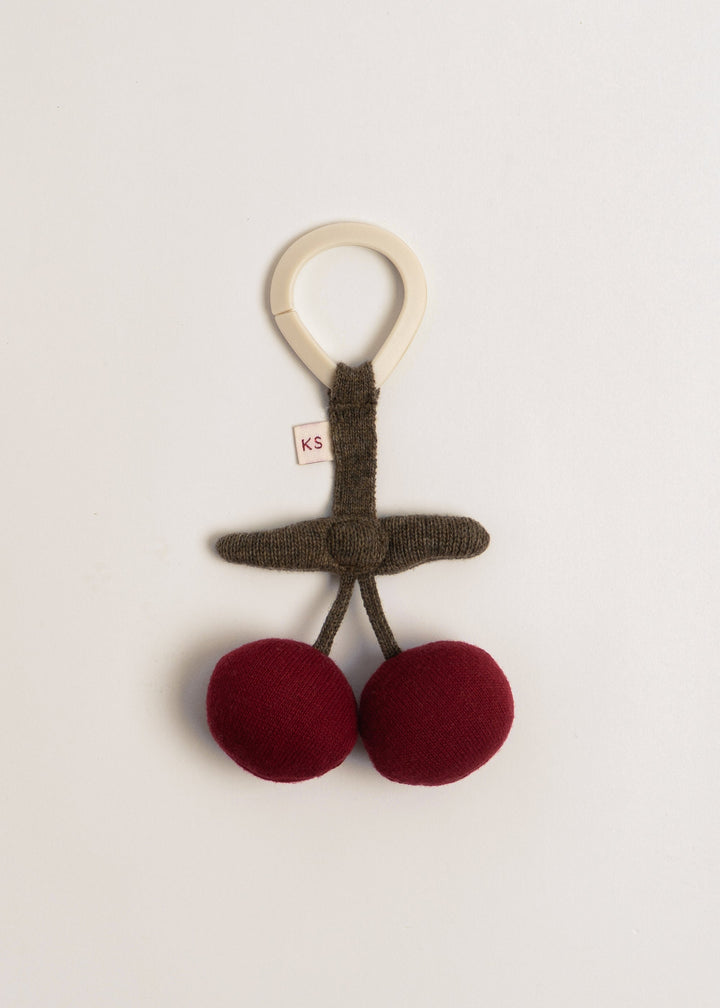 Konges Sløjd | Cherry Pram Toy vognleke – Red/Army