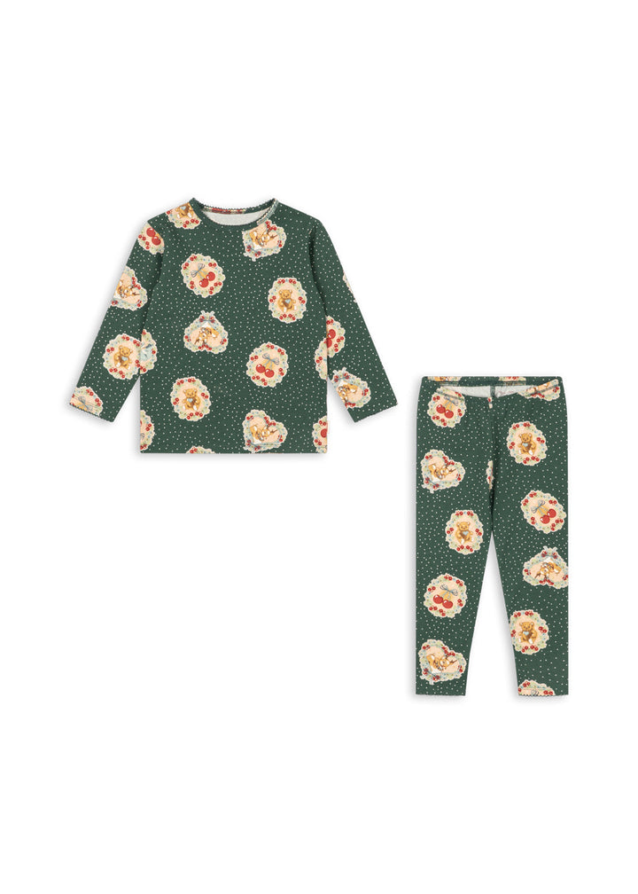 Konges Sløjd | Basic Blouse/Pants Set – Deer Diary Green