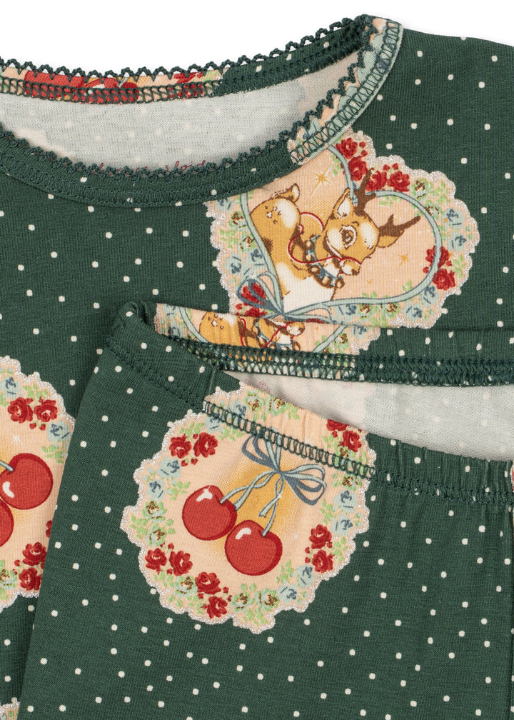Konges Sløjd | Basic Blouse/Pants Set – Deer Diary Green