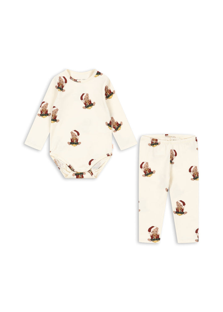 Konges Sløjd | Basic Body/Pants Set – Teddy Bear
