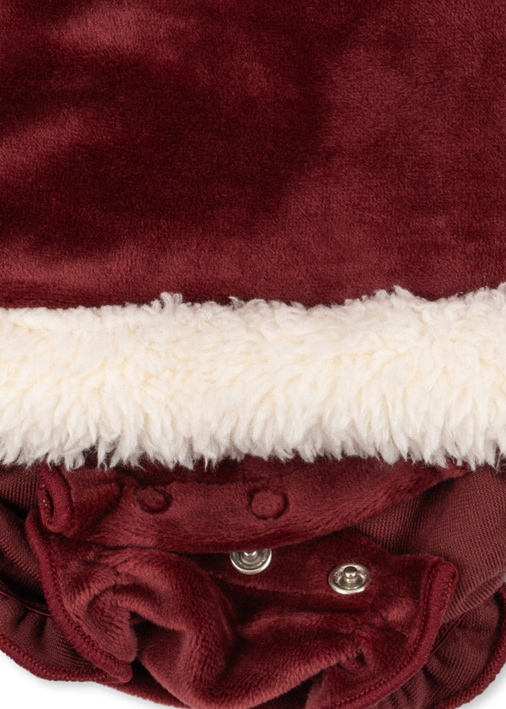 Konges Sløjd | Christmas Romper Dress julekjole – Red Dahlia