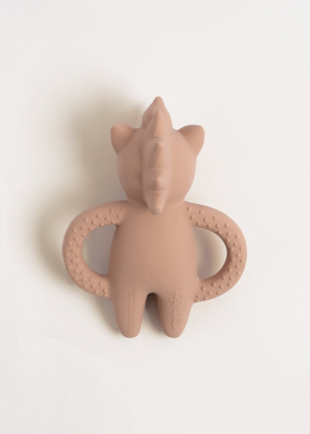 Konges Sløjd | Teether Unicorn biteleke – Rose