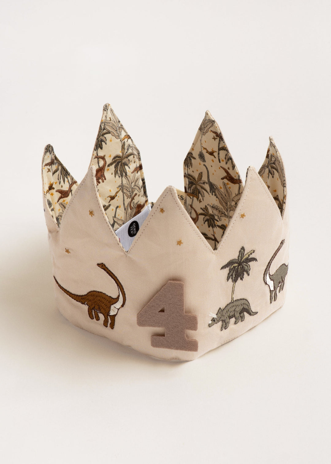 Konges Sløjd | Birthday Crown bursdagskrone – Dino