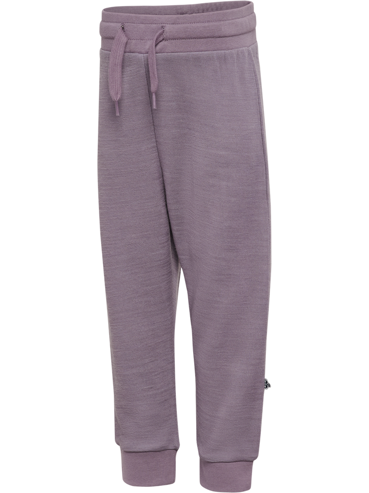 hummel MINI WOOL PANTS - GRAY RIDGE