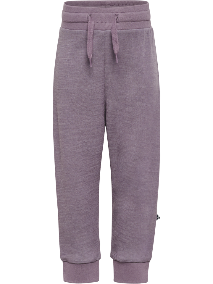 hummel MINI WOOL PANTS - GRAY RIDGE