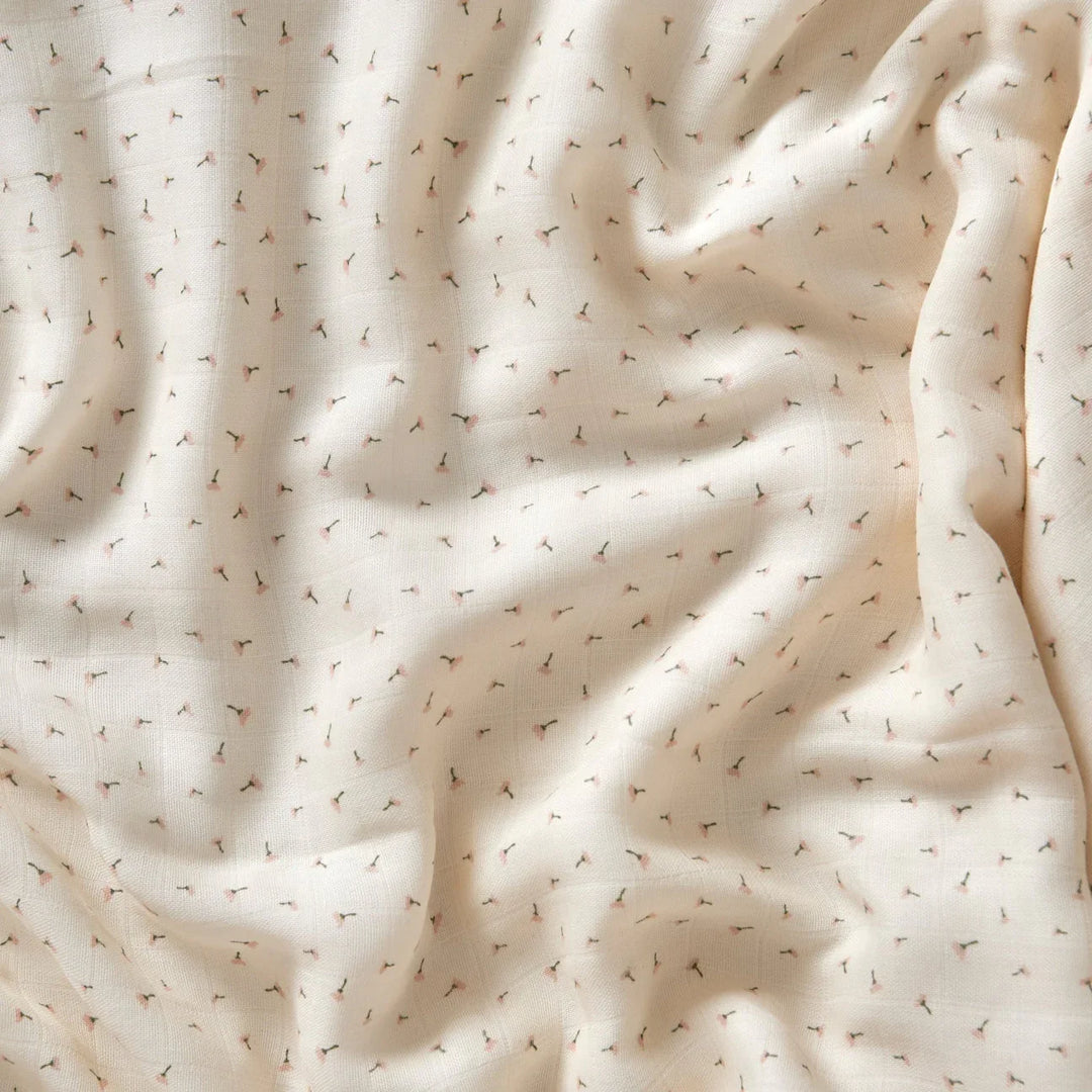 Jack o Juno | Muslin Blanket - Poppy in Bloom