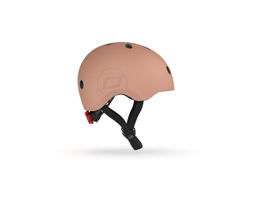 SCOOT AND RIDE | Hjelm - Mocha / XXS-S