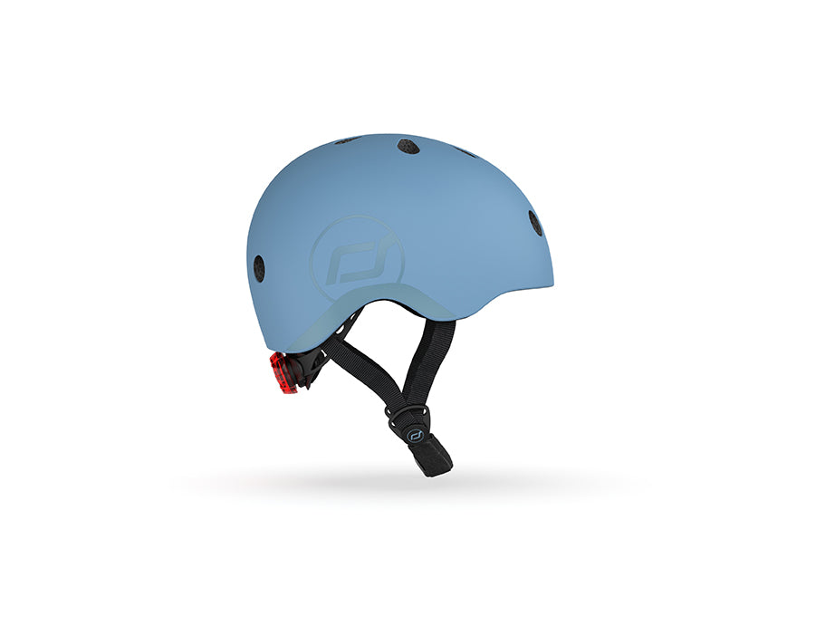 Scoot & Ride | Hjelm - Steel | S-M - Torgunns Barneklær AS