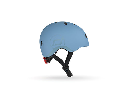 Scoot & Ride | Hjelm - Steel | S-M - Torgunns Barneklær AS