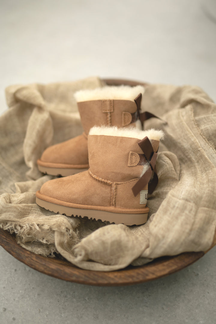 UGG Toddler | Mini Bailey Bow II – Chestnut