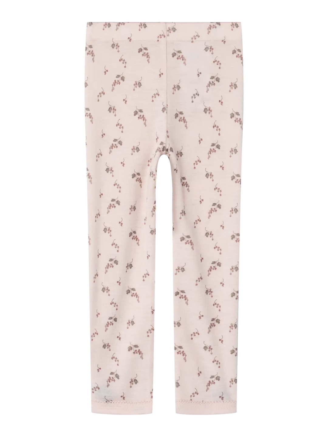 Lil' Atelier Mini NOEL NIA WOOL SLIM LEGGING - Morganite | BERRY - Torgunns Barneklær AS