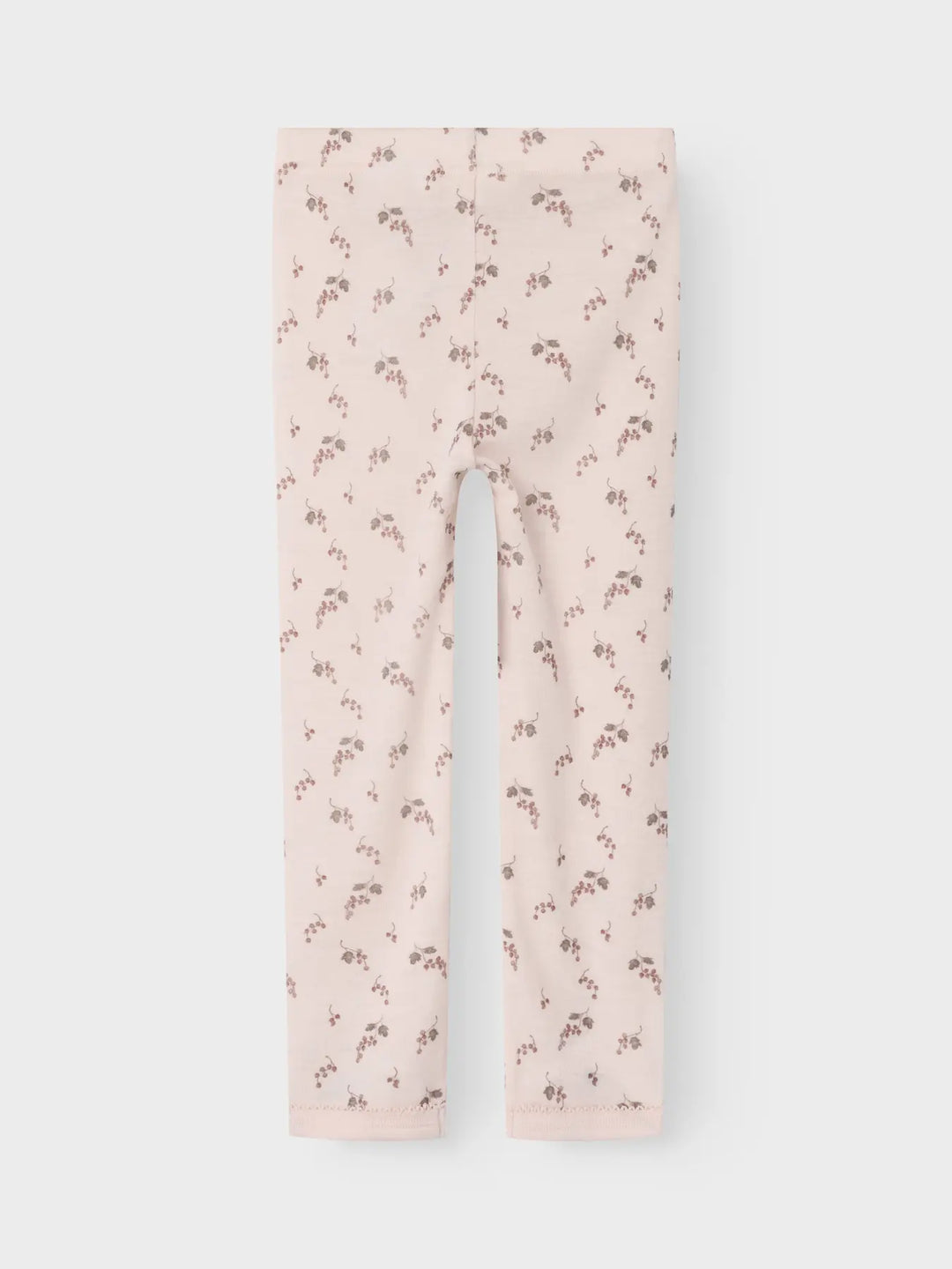 Lil' Atelier Mini NOEL NIA WOOL SLIM LEGGING - Morganite | BERRY - Torgunns Barneklær AS