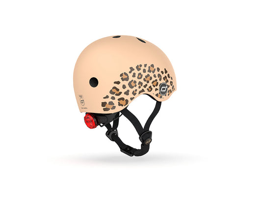 Scoot & Ride | Hjelm Grapich - Leopard | XXS-S - Torgunns Barneklær AS