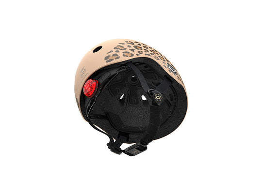 Scoot & Ride | Hjelm Grapich - Leopard | XXS-S - Torgunns Barneklær AS