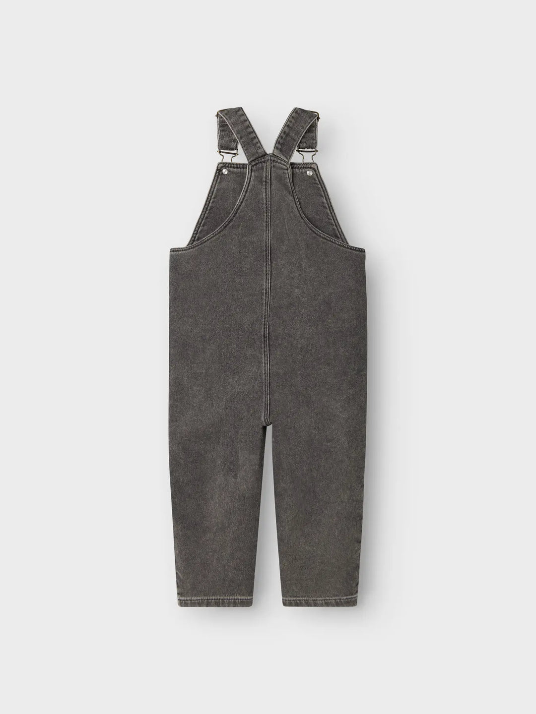 Lil' Atelier Mini LULIA LOOSE DENIM OVERALL - Medium Grey Denim - Torgunns Barneklær AS