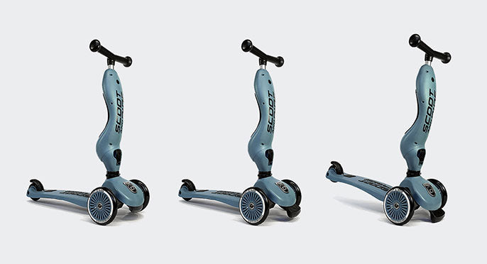 Scoot & Ride | Sparkesykkel Highwaykick 1 Push & Go - Ash - Torgunns Barneklær AS