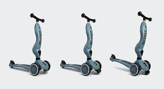 Scoot & Ride | Sparkesykkel Highwaykick 1 Push & Go - Ash - Torgunns Barneklær AS