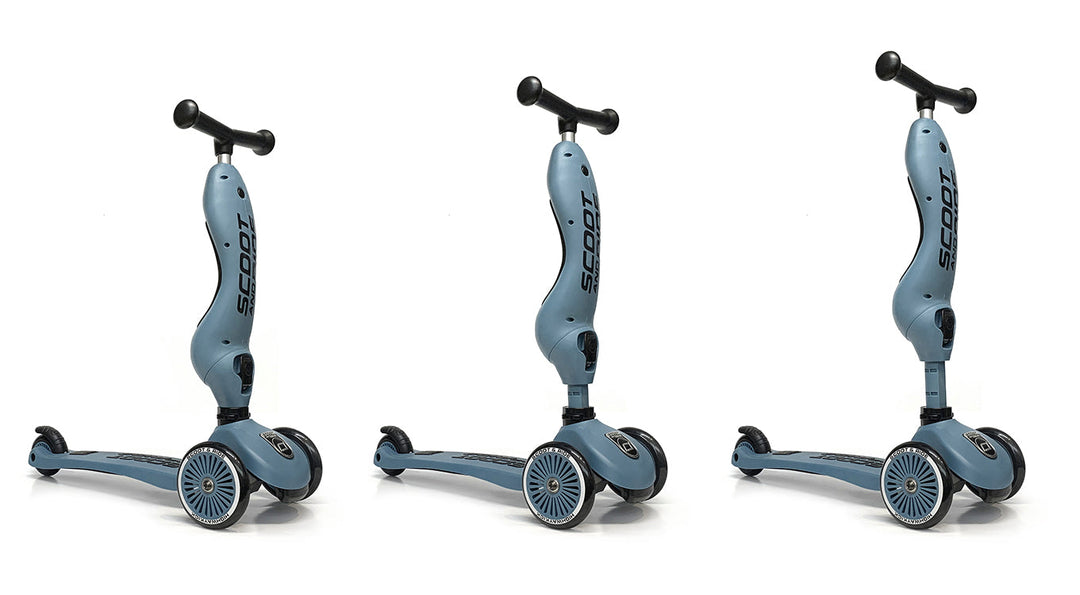 Scoot & Ride | Sparkesykkel Highwaykick 1 Push & Go - Ash - Torgunns Barneklær AS