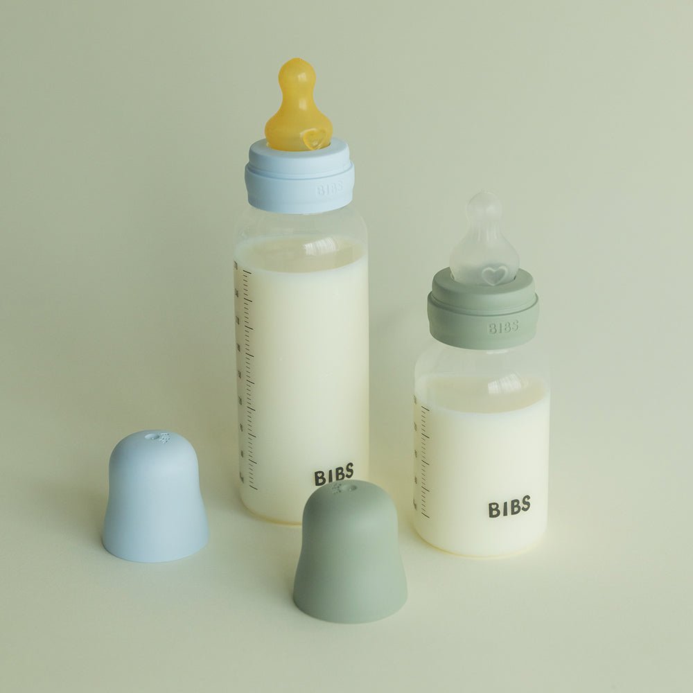 BIBS | Baby Bottle Complete Set 270ml - Ivory | Medium Flow | Torgunns Barneklær AS