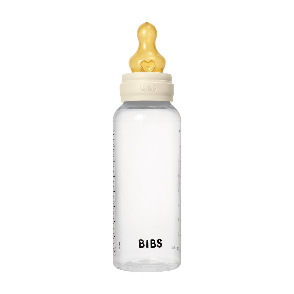 BIBS | Baby Bottle Complete Set 270ml - Ivory | Medium Flow | Torgunns Barneklær AS