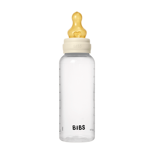 BIBS | Baby Bottle Complete Set 270ml - Ivory | Medium Flow | Torgunns Barneklær AS