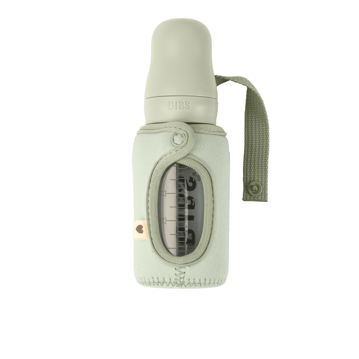 BIBS Baby Bottle Sleeve - Small Sage | Torgunns Barneklær AS
