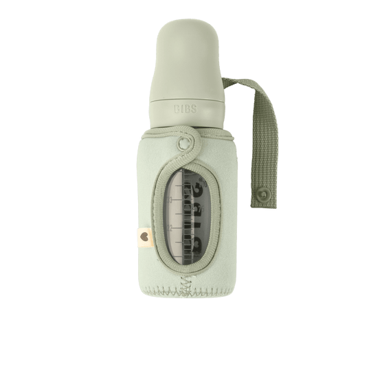 BIBS Baby Bottle Sleeve - Small Sage | Torgunns Barneklær AS