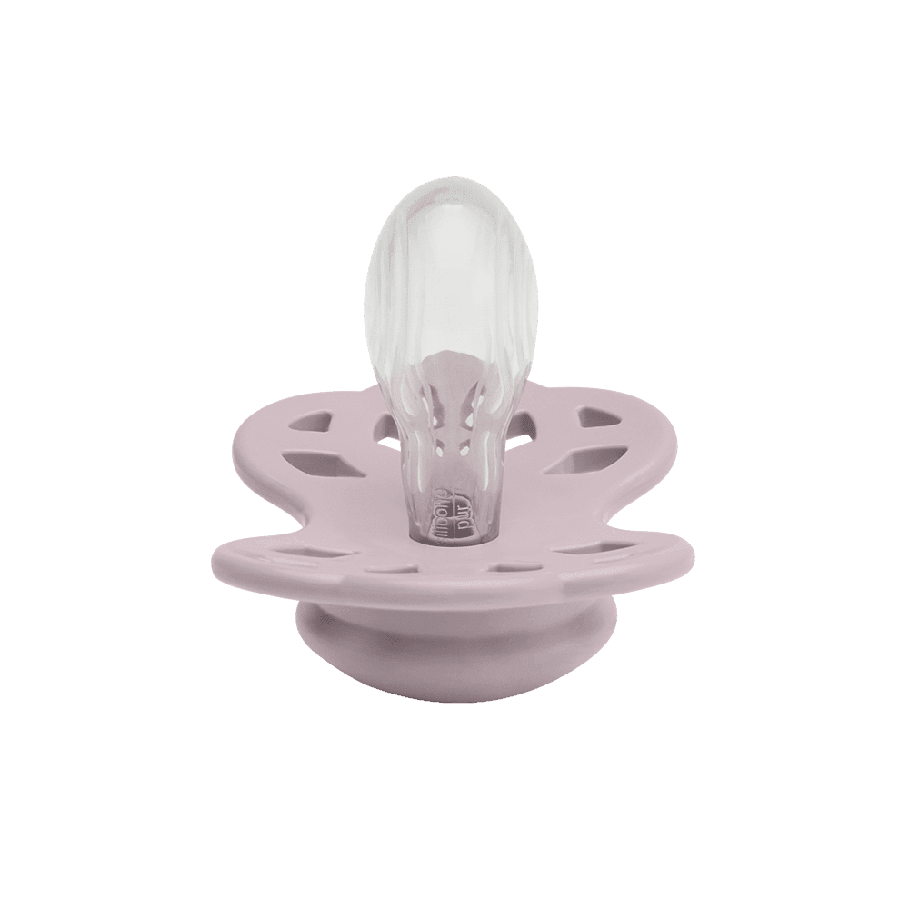 BIBS Infinity | Smokk i silikon – Dusky Lilac | Torgunns Barneklær AS