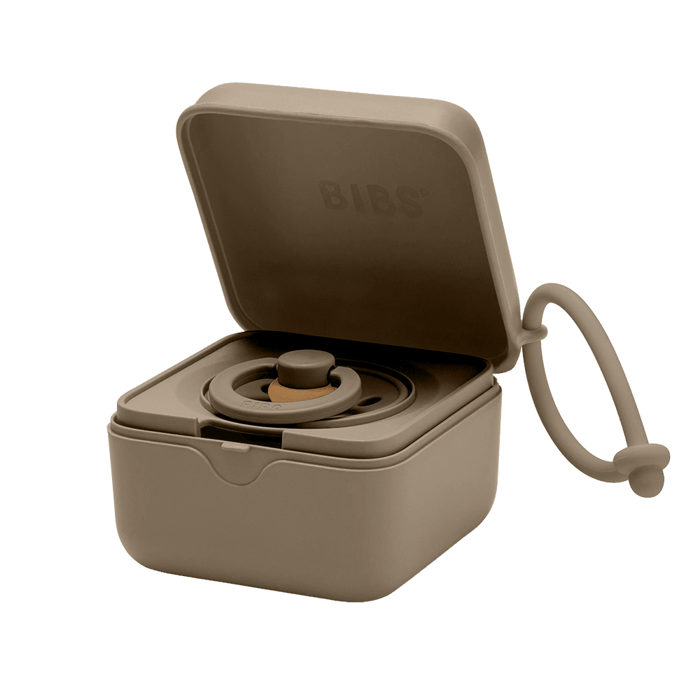 BIBS | Pacifier Box - Dark Oak | Torgunns Barneklær AS