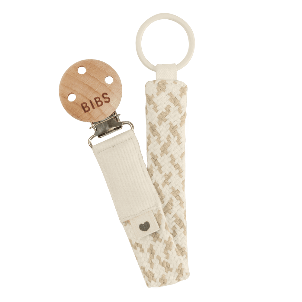 BIBS | Pacifier Clip - Ivory/Vanilla | Torgunns Barneklær AS
