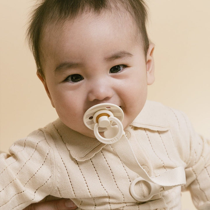 BIBS | Pacifier Clip Loop - Ivory | Torgunns Barneklær AS