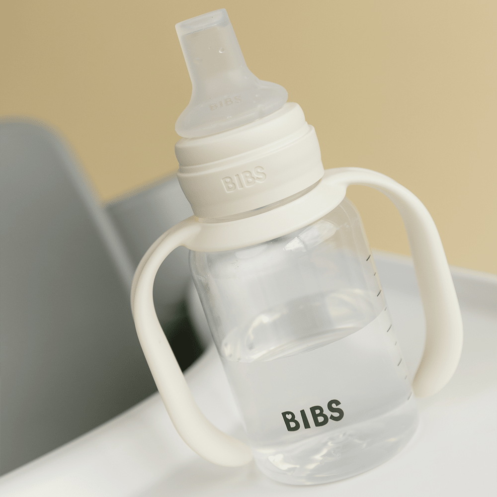 BIBS | Sippy Cup i silikon 150 ml – Ivory | Torgunns Barneklær AS