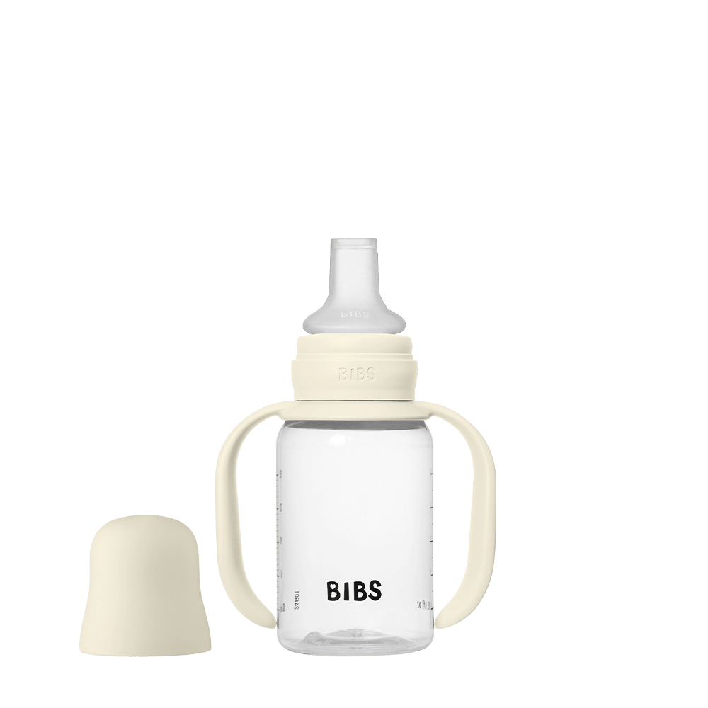 BIBS | Sippy Cup i silikon 150 ml – Ivory | Torgunns Barneklær AS