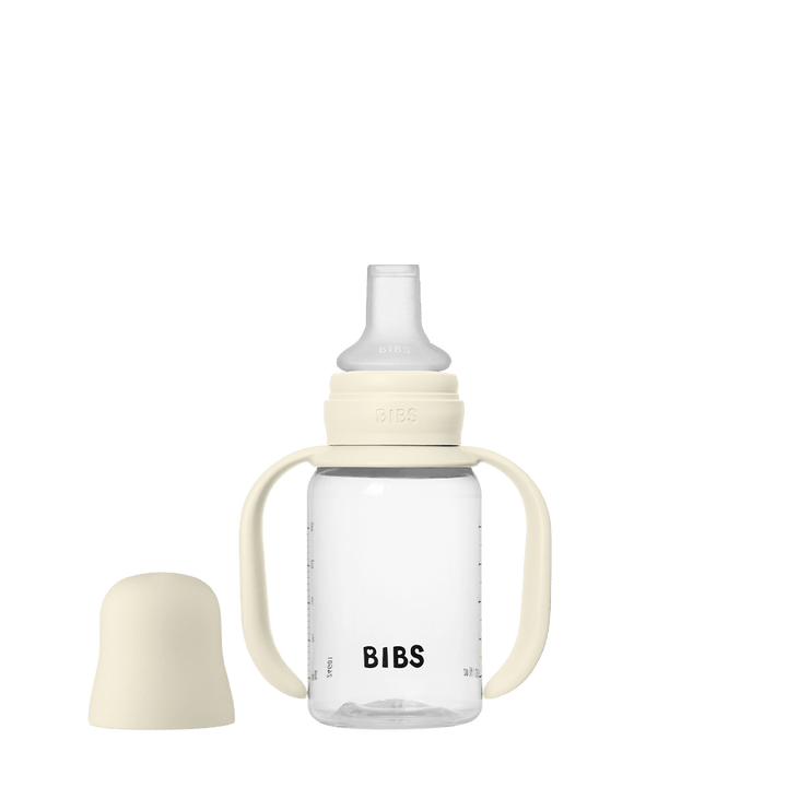 BIBS | Sippy Cup i silikon 150 ml – Ivory | Torgunns Barneklær AS