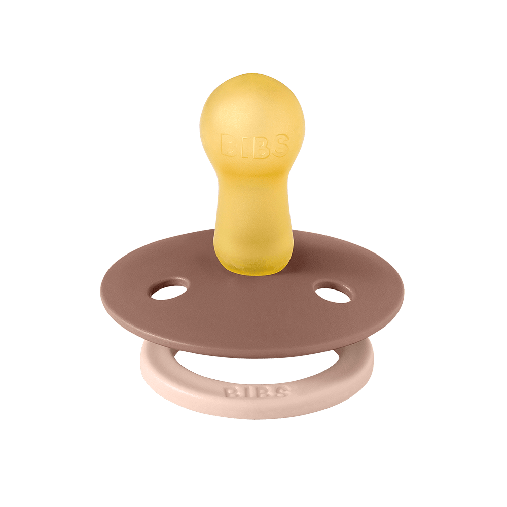 BIBS | Studio Colour Smokk 2 - pk i naturgummi – Blush/Woodchuck | Torgunns Barneklær AS