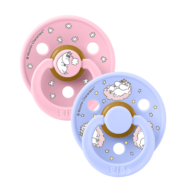 BIBS x Moomin Colour Smokk 2 - pk – Dreaming Baby Pink Mix | Torgunns Barneklær AS