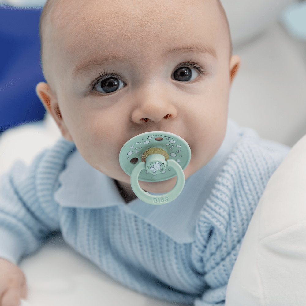 BIBS x Moomin Colour Smokk 2 - pk – Sailing Nordic Mint Mix | Torgunns Barneklær AS