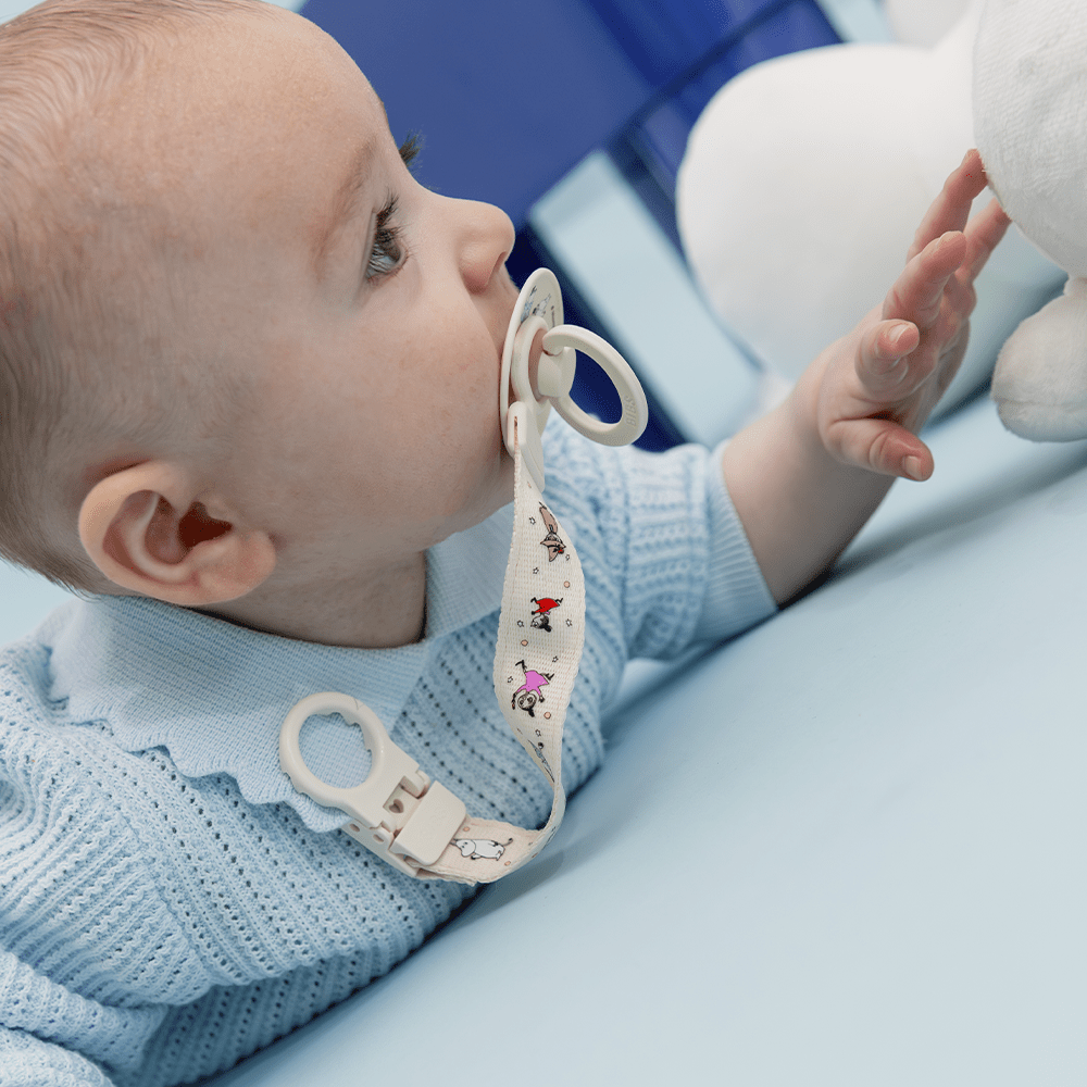 BIBS x Moomin Smokkelenke Loop – Ivory | Torgunns Barneklær AS