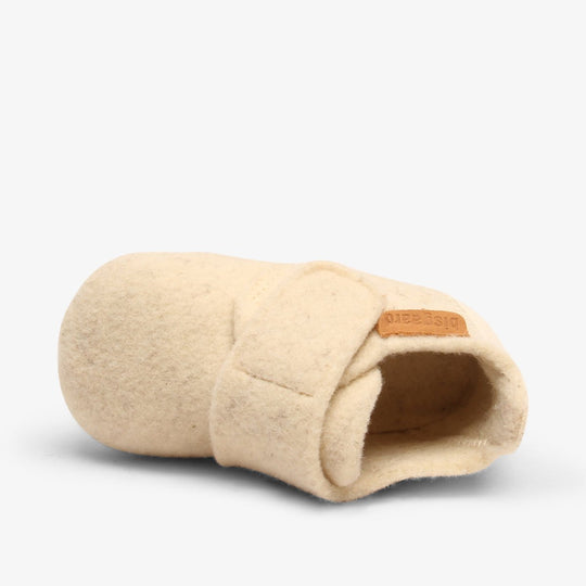 bisgaard Baby Wool Innesko - Creme | Torgunns Barneklær AS
