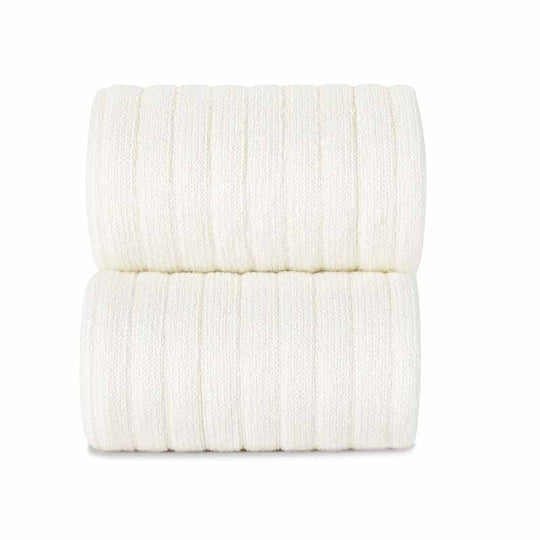 Còndor Ribb Knesokk - Offwhite | Torgunns Barneklær AS