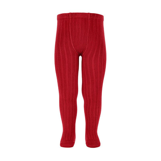 Còndor Ribb Strømpebukse - RED VELVET | Torgunns Barneklær AS