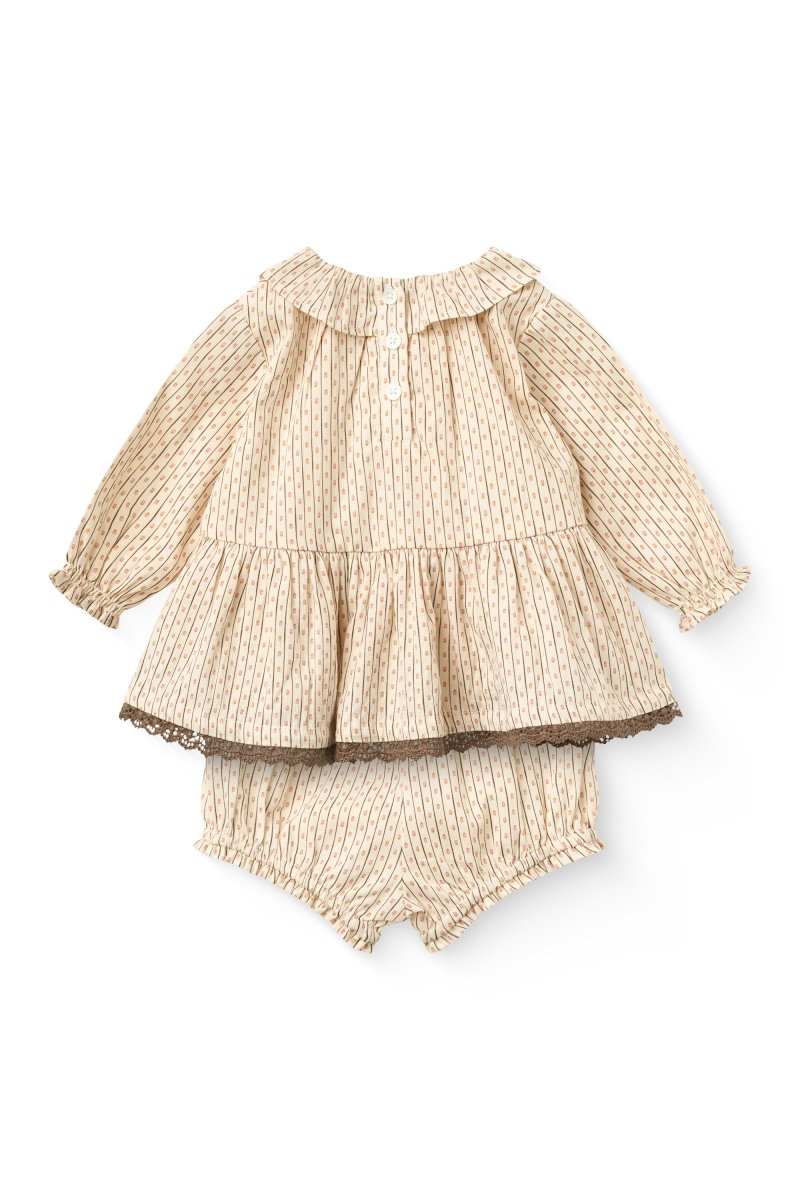 Copenhagen Colors | Babysett med blomsterprint – Sand blomsterprint | Torgunns Barneklær AS