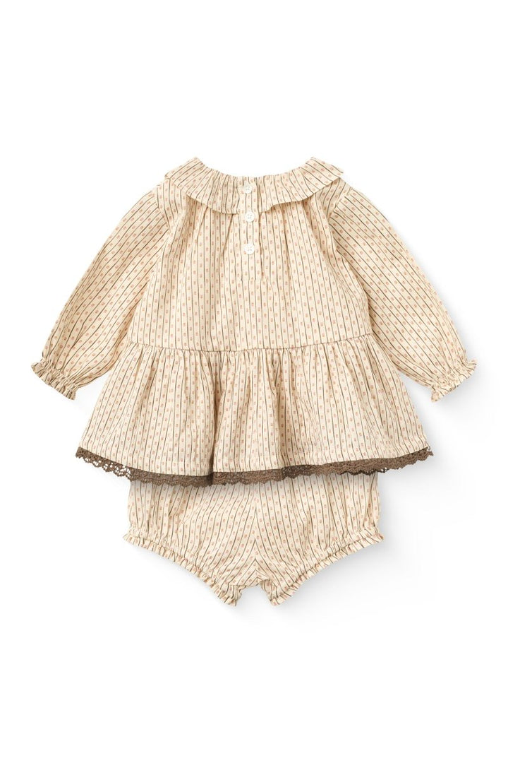Copenhagen Colors | Babysett med blomsterprint – Sand blomsterprint | Torgunns Barneklær AS