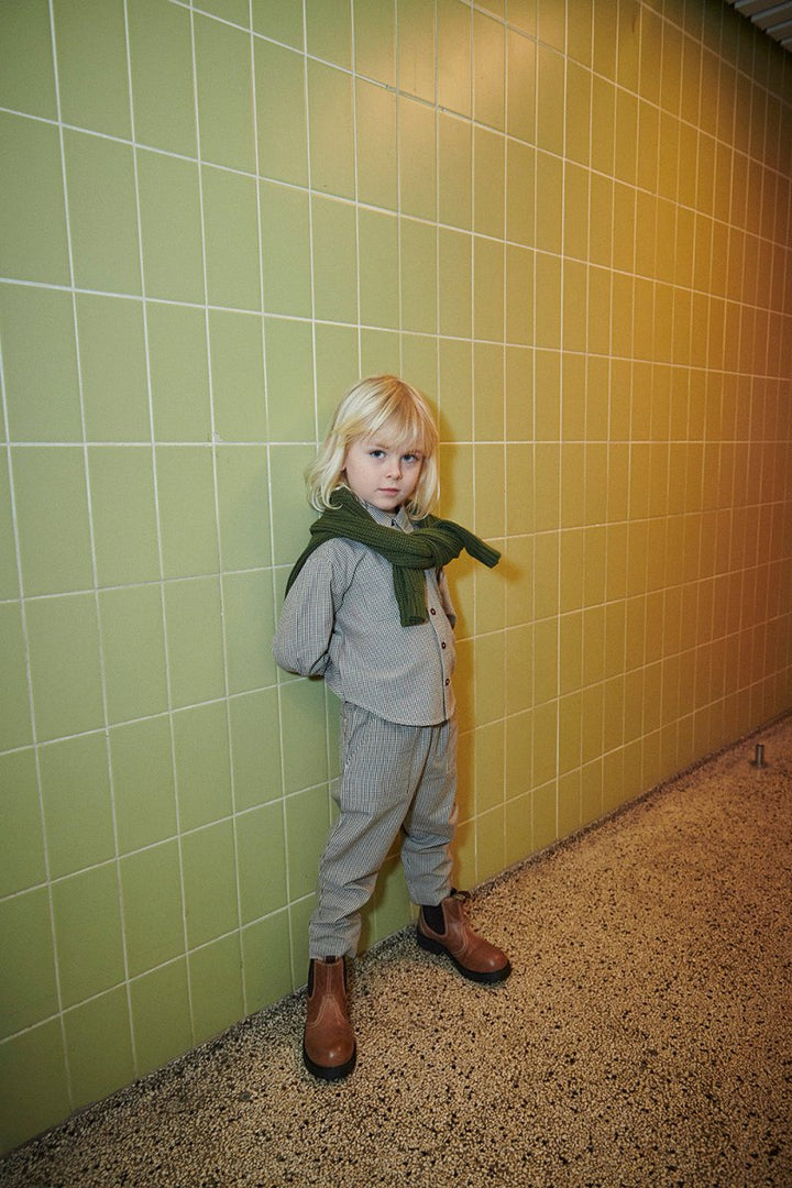 Copenhagen Colors | Rutete bukse – Blå/brun ruter | Torgunns Barneklær AS