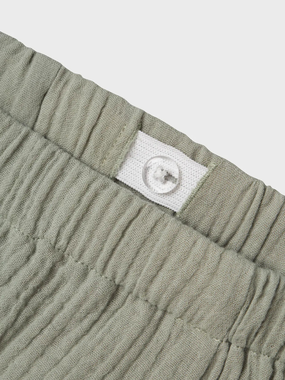 Lil' Atelier MINI JANU LOOSE SHORTS - Seagrass - Torgunns Barneklær AS